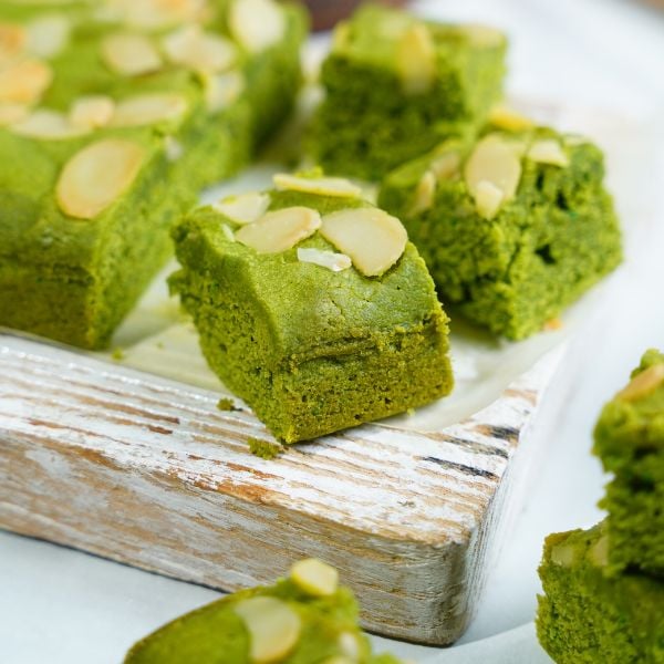 Gluten Free Matcha Brownies